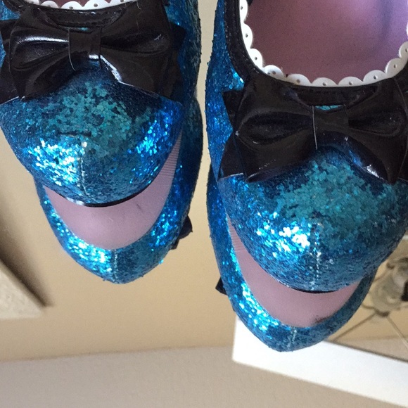 Vintage 1999 Ellie Leg Ave. heels Sz 9 - Picture 7 of 8